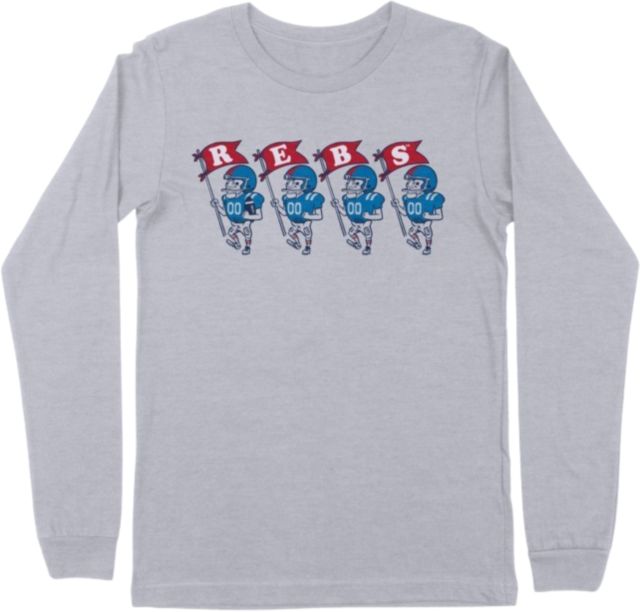 Ole Miss Rebels School Spirit Long Sleeve T-Shirt