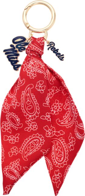 Ole Miss Rebels Bandana Bag Charm