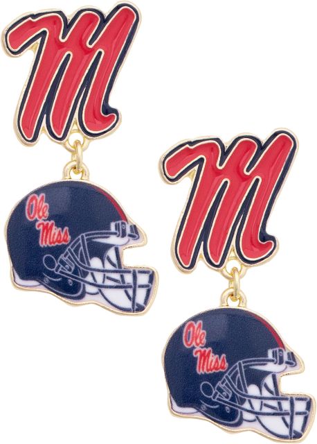 Ole Miss Rebels Drop Earrings