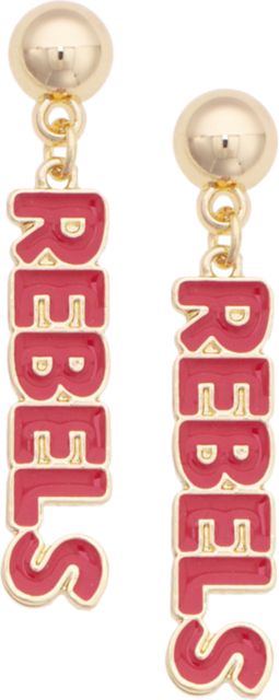 Ole Miss Rebels Nameplate Earrings
