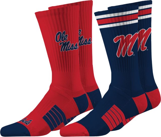 Ole Miss Rebels Socks