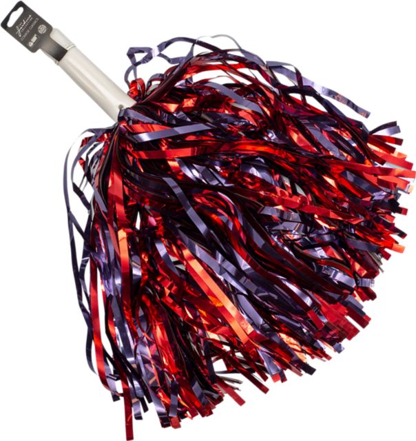 Ole Miss Rebels Short Stick Shimmer Pom