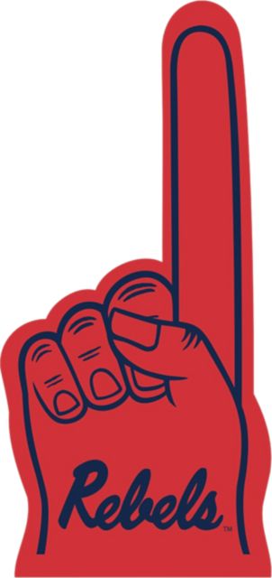 Ole Miss 18'' Rebels Foam Finger