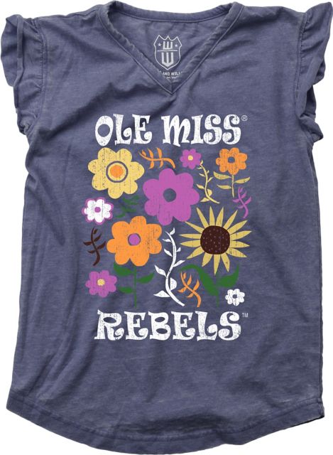 Ole Miss Rebels Toddler Girl's Short Sleeve T-Shirt