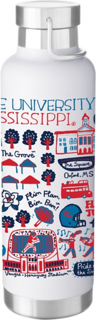 Ole Miss Rebels 24 oz Bottle