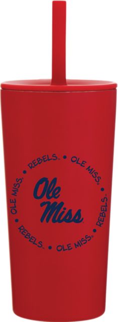 Ole Miss Rebels 20 oz. Gatlinburg Tumbler with Straw
