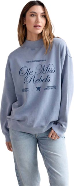 Ole Miss Rebels Women's Nantucket Crewneck Sweatshirt