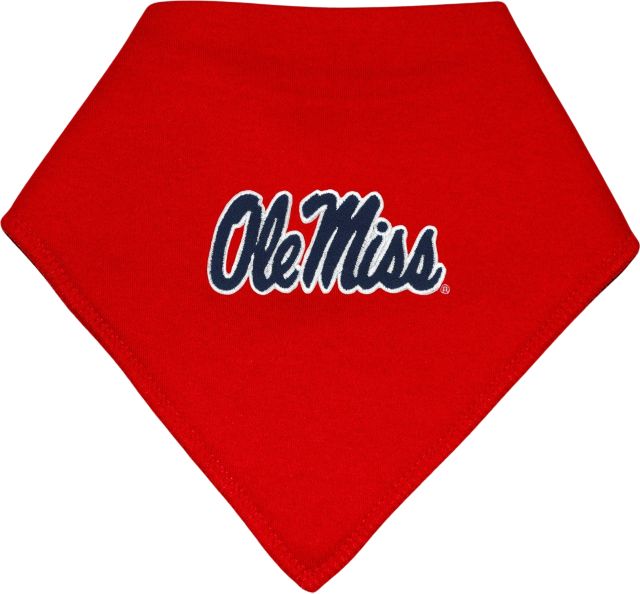Ole Miss Bandana Bib