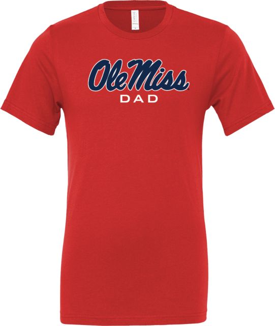 Ole Miss Rebels Dad Short Sleeve T-Shirt
