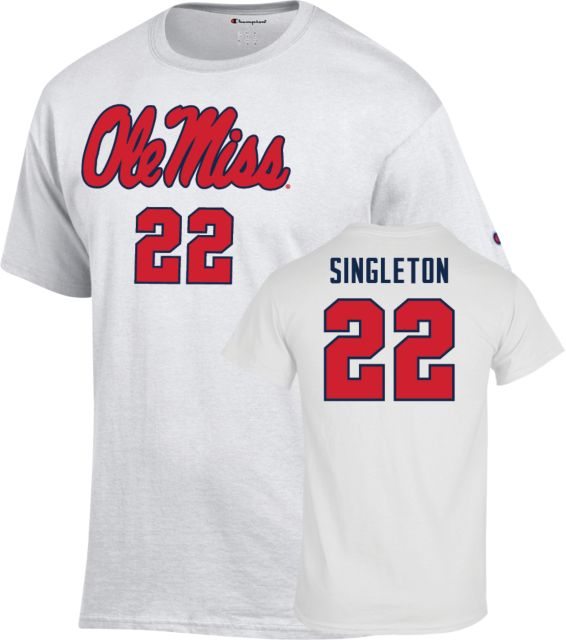 Ole Miss Women's Basketball T-Shirt Tyia Singleton - 22