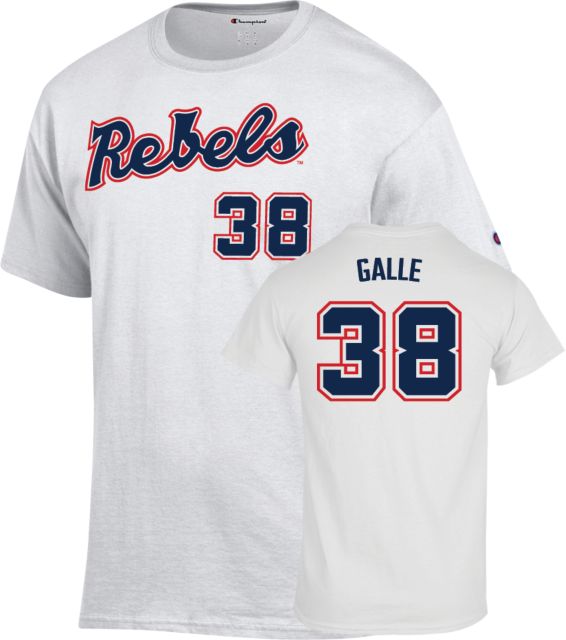 Ole Miss Baseball T-Shirt Patrick Galle - 38