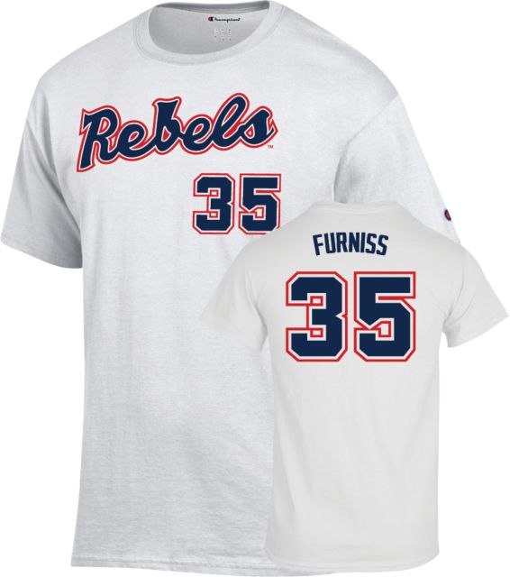 Ole Miss Baseball T-Shirt Will Furniss - 35