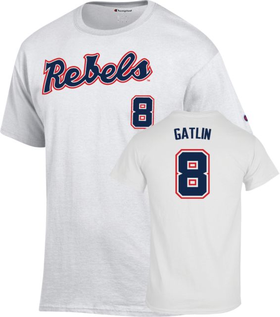 Ole Miss Baseball T-Shirt Bo Gatlin - 8
