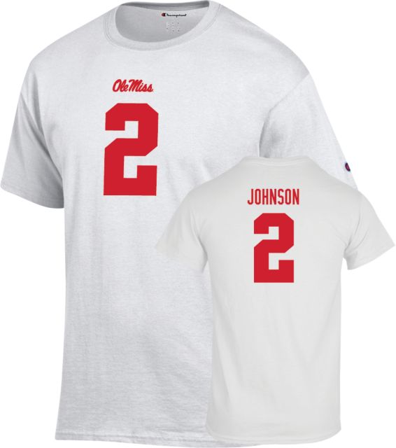 Ole Miss Football T-Shirt Cedric Johnson - 2 - ONLINE ONLY