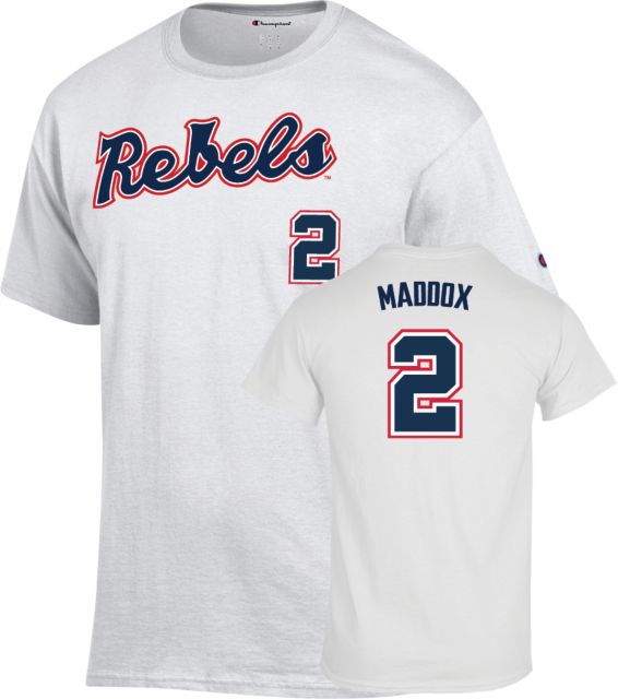 Ole Miss Rebels Baseball T-Shirt Riley Maddox - 2