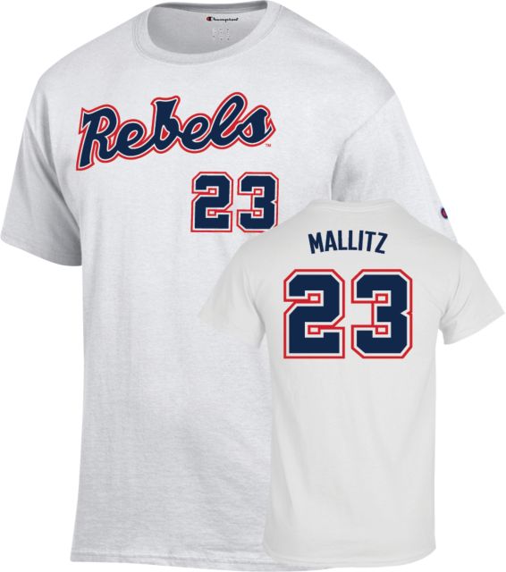Ole Miss Baseball T-Shirt Josh Mallitz - 23