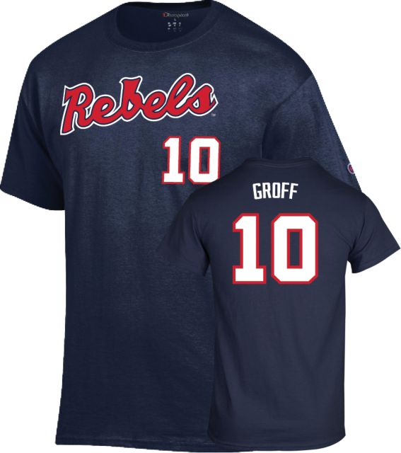 Ole Miss Baseball T-Shirt Ethan Groff - 10