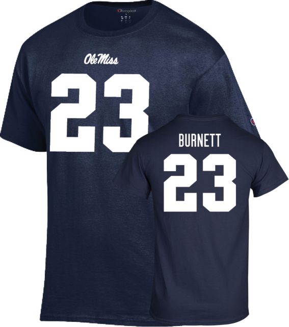 Ole Miss Football T-Shirt Drew Burnett - 23