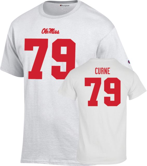 Ole Miss Football T-Shirt Vick Curne - 79