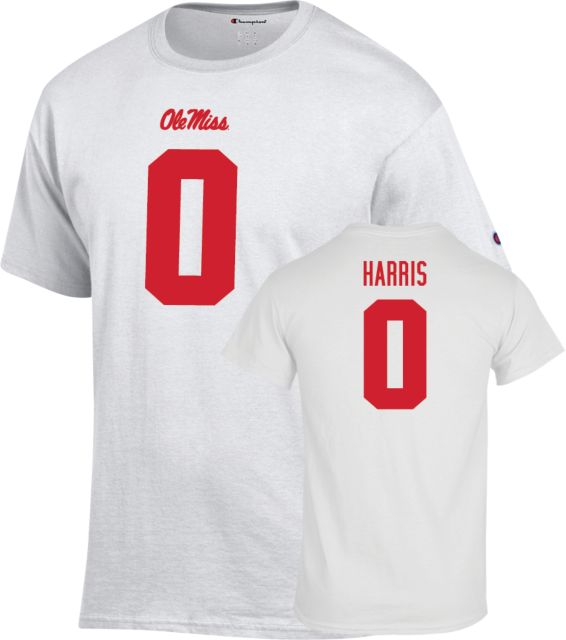 Ole Miss Football T-Shirt Joshua Harris - 0