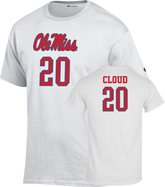 Ole Miss Rebels Women's Soccer T-Shirt Hailey Cloud - 20