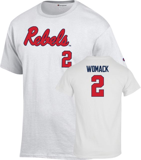 Ole Miss Rebels Softball T-Shirt MaNia Womack - 2