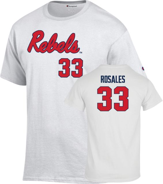 Ole Miss Rebels Softball T-Shirt Alexa Rosales - 33