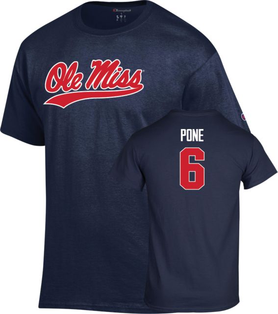 Ole Miss Rebels Softball T-Shirt Jaden Pone - 6