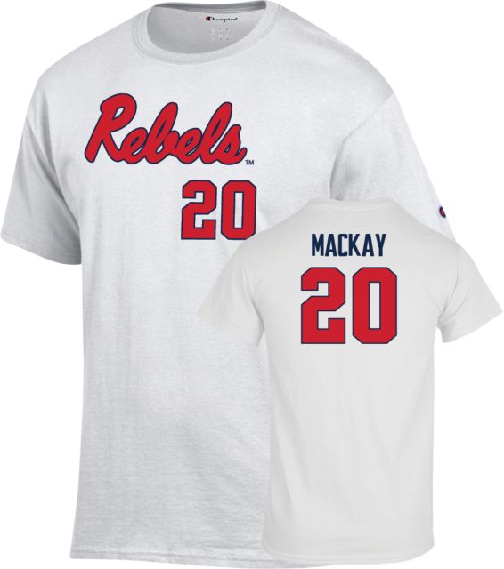 Ole Miss Rebels Softball T-Shirt Jamie Mackay - 20