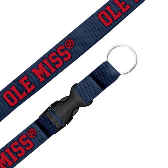 Ole Miss 3-4'' Woven Lanyard