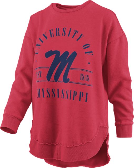 Ole Miss Rebels Women's Oversized Crewneck Sweatshirt