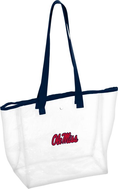 Ole Miss Rebels Clear Stadium Tote Bag