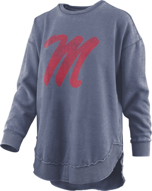 Ole Miss Women's Fleece Poncho
