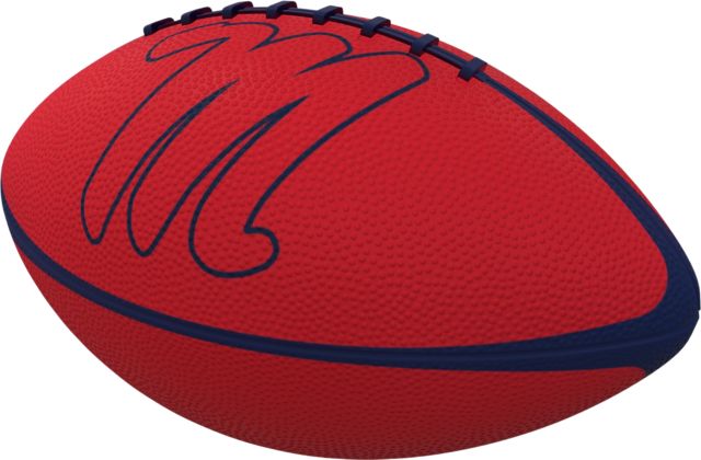 Ole Miss Rebels Mini Rubber Football