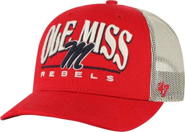 Ole Miss Rebels Adjustable Trucker Cap
