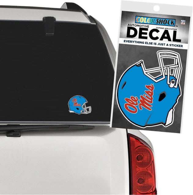 Ole Miss Rebels Football Helmet Decal