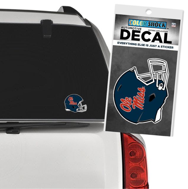 Ole Miss Football Helmet Decal
