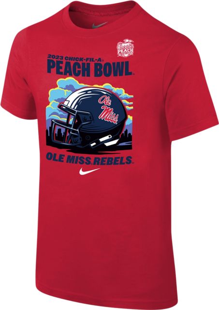 Ole Miss Rebels Youth Peach Bowl Short Sleeve T-Shirt