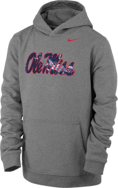 Ole Miss Rebels Youth Realtree Hooded Sweatshirt