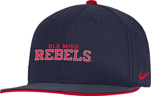 Ole Miss Rebels Snapback Flatbill Cap