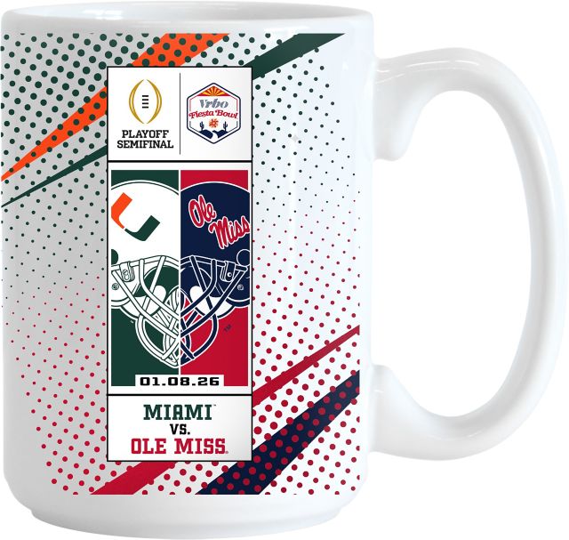 Ole Miss Rebels Football 2025 Fiesta Bowl Bound 15 oz. Mug