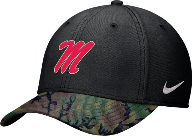Ole Miss Rebels Military Appreciation Rise Stretch Fit Cap