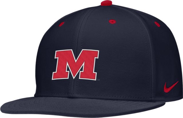 Ole Miss Rebels Flat Brim Snapback Cap