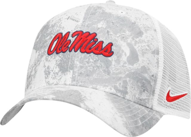 Ole Miss Rebels Realtree Camo Rise Trucker Cap