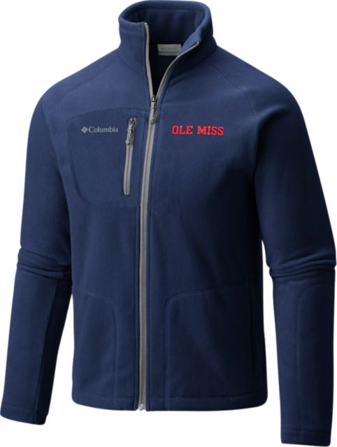 Ole Miss Rebels Fleece Full-Zip Top