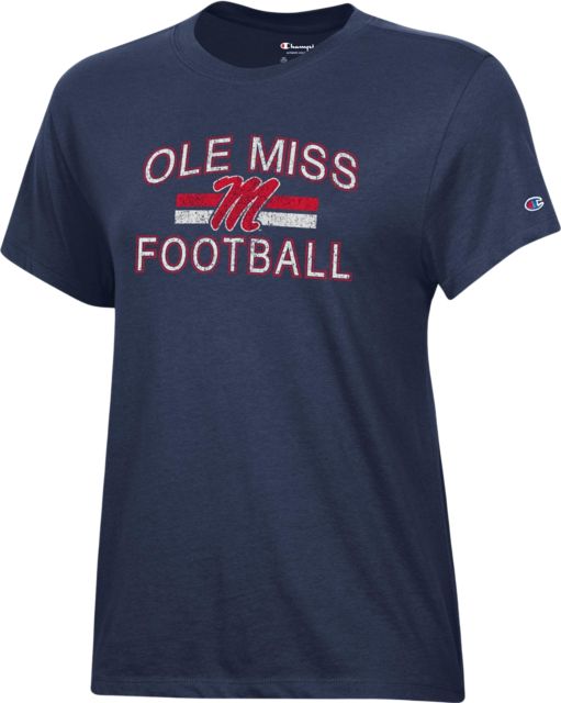 Ole Miss Rebels Women's Football Short Sleeve T-Shirt