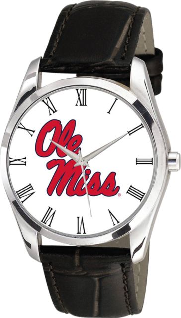 Ole Miss Rebels 26mm Ladies Leather Watch