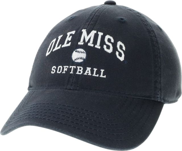 Ole Miss Rebels Softball Relaxed Twill Adjustable Hat
