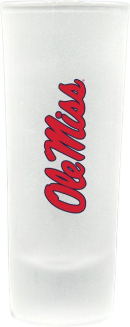 Ole Miss Rebels Frosted Collector's Glass