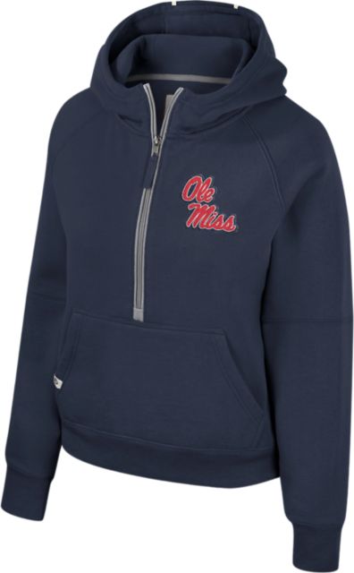 Ole Miss Rebels Women's 1/2 Zip Hoodie